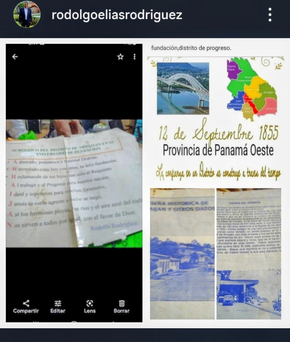 Historia de mi pueblo Arraijan