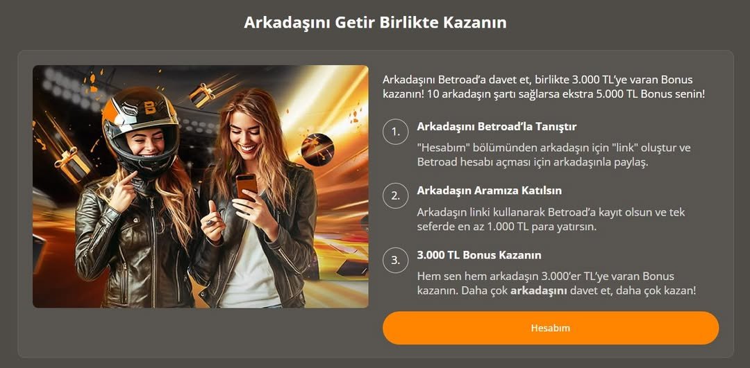 DenizFethiye's tweet photo. https://t.co/QOnrQOIJ1i
Betroad sitesine bu linkle üye olursanız hem siz hem de ben kazanıyorum.
BAhis oynuyorsanız Betroad güvenilir sitelerden biri.
Mutlaka değerlendirmenizi öneririm. https://t.co/K8zANgFoXz