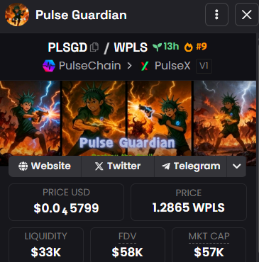 🚨 Scam alert on PulseChain  🚨

Don't buy the "Pulse Guardian" ( $PLSGD ) token launched 13 hours ago on $PLSX, it's a scam. 👀 

The owner can mint unlimited new coins and blacklist your address.👀

Stay safe  💪

CA: 0x8560eD0254B982080AecA2832A2F513B4b723735