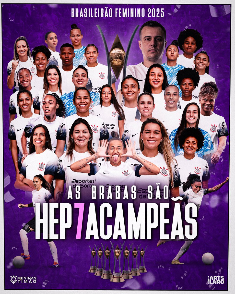 HEP7TACAMPEÃS! 🦅🏆

O CORINTHIANS É CAMPEÃO PELA SÉTIMA VEZ DO CAMPEONATO BRASILEIRO!

🏆🏆🏆🏆🏆🏆🏆

#MT #InvasãoPelasBrabas