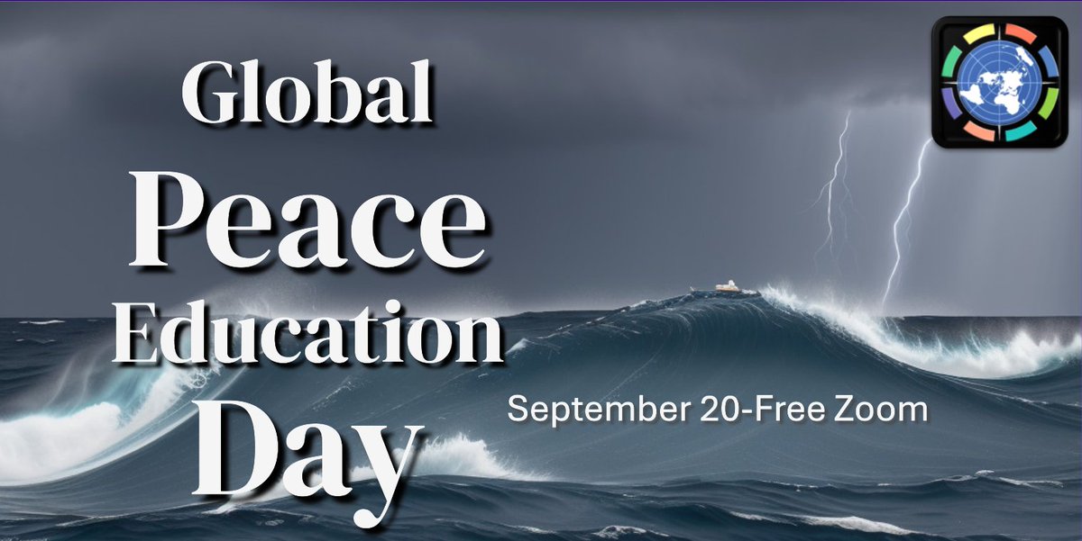 To survive, our communities must quickly master the peace practices required.
Reg free: luma.com/u255dzea #GlobalPeaceEducationDay #infpeace #GPENonline Sept-20