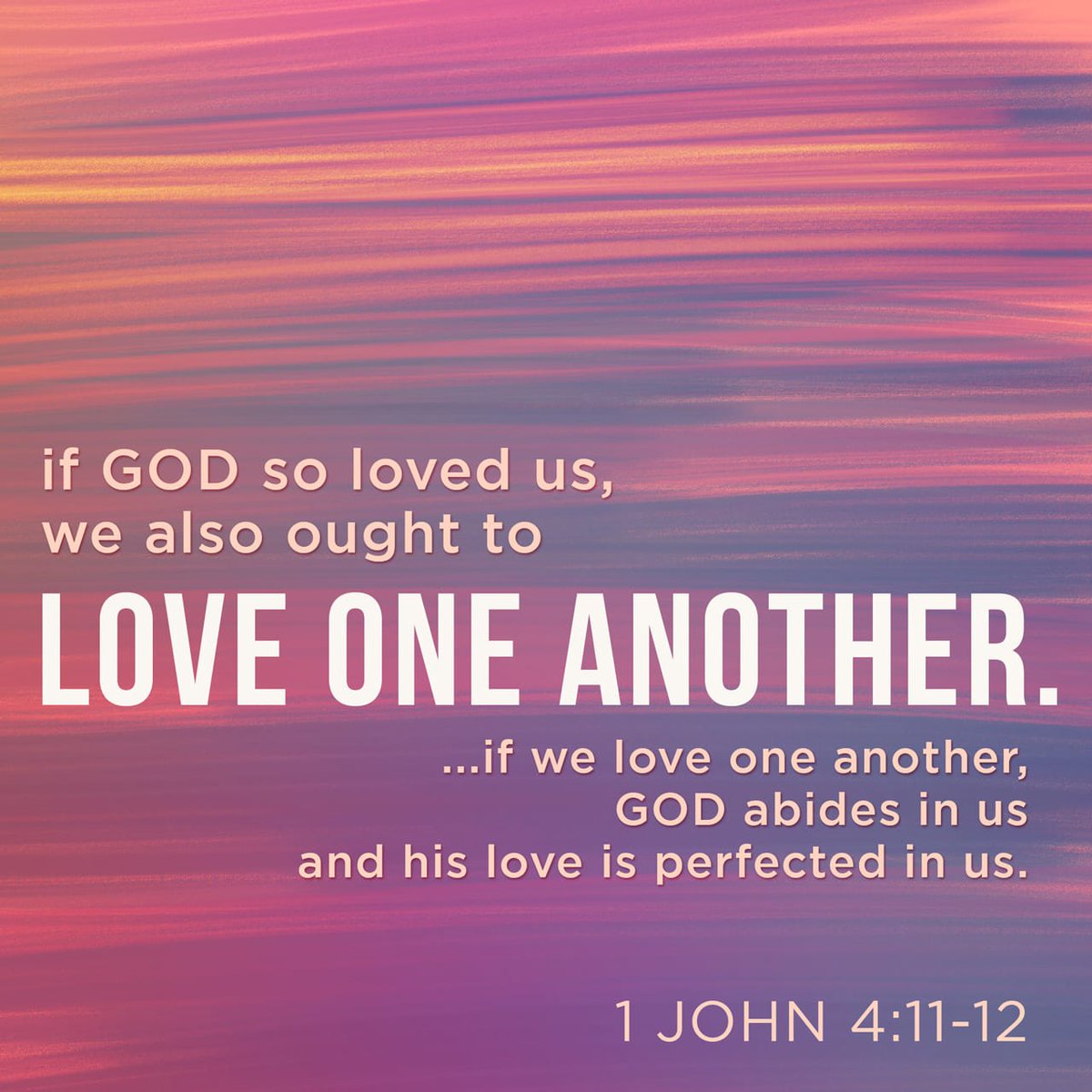 Love one another