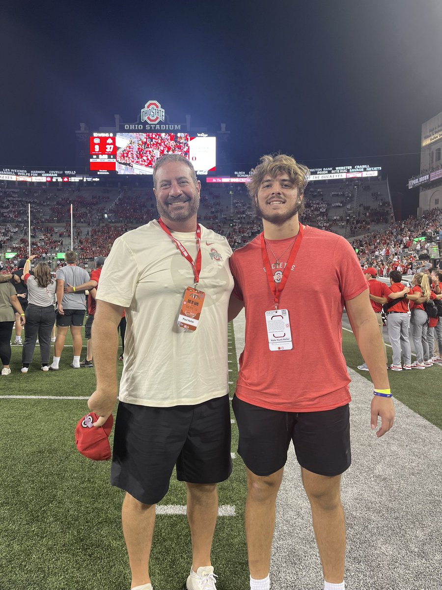nate_huntheller's tweet photo. Had a great time in Columbus‼️ Thank you for having me down‼️@N_Murph @ryandaytime @OhioStateFB @Tallmadge_FB @coachcurtis42 @neohiohsfb @247recruiting https://t.co/LwJD3cnVSw