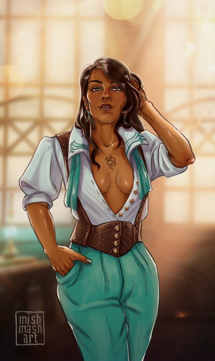 Neve! #dragonage #nevegallus