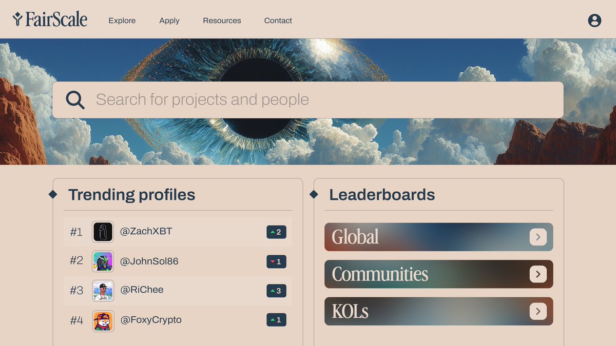 KOLs, projects, protocols, communities, general users.

Whitelists, lending, prediction markets. 

FairScores live within it all. Who wants early access? Keep an eye on this account tomorrow.