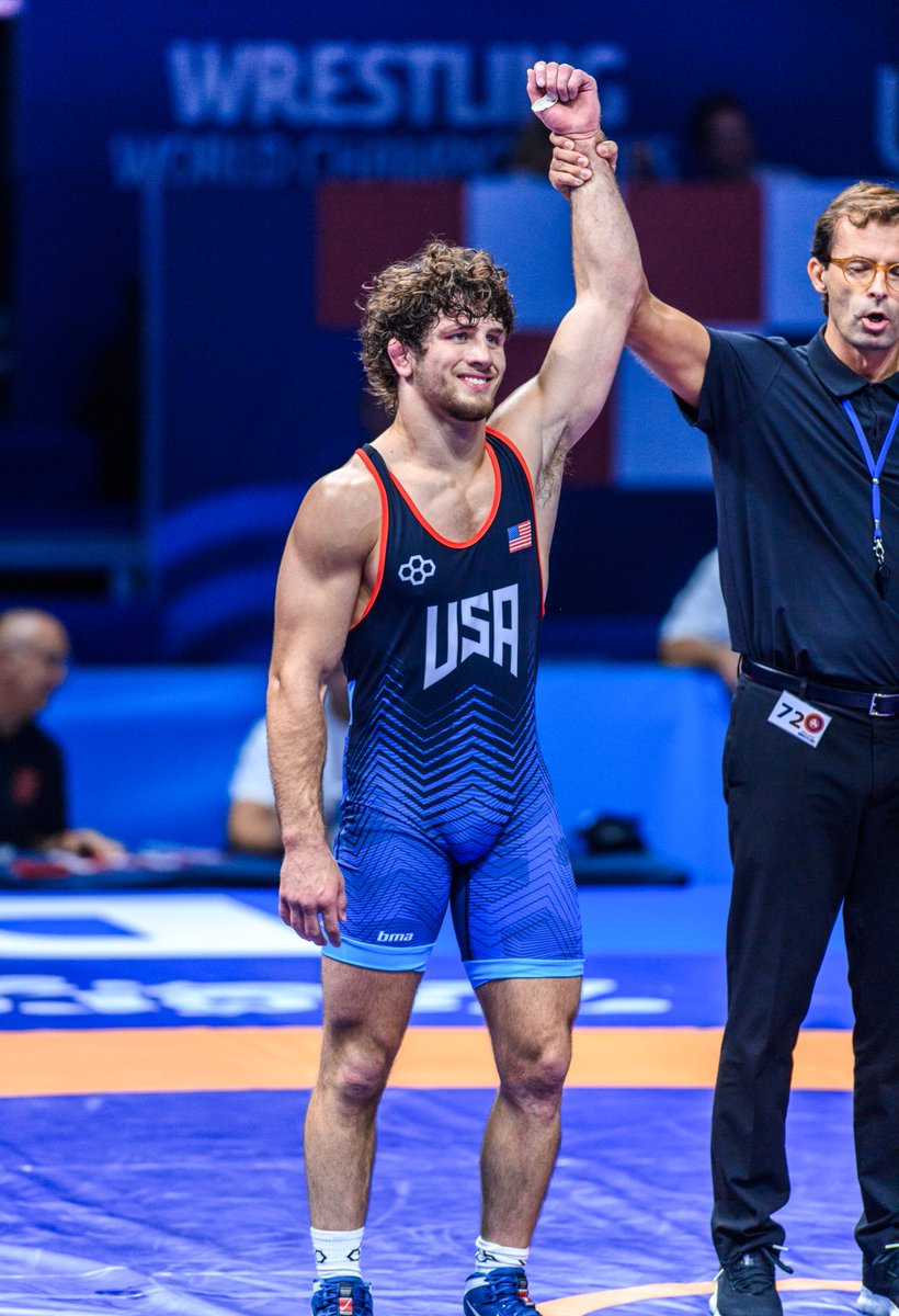 An example of USA's depth.

We're reloading. 79 - 86 - 92: 2/3 first-timers.

No Dake, No Taylor, No Cox, No Problem.

Levi: Gold Medal match.
Zahid: Gold Medal match.
Trent: Gold Medal match.

Remarkable.