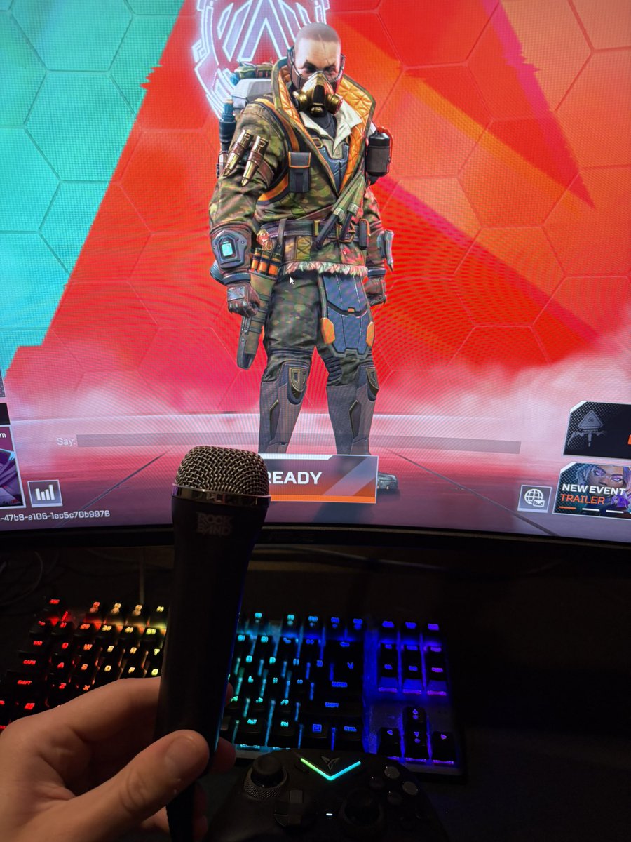 forgot my desk mic