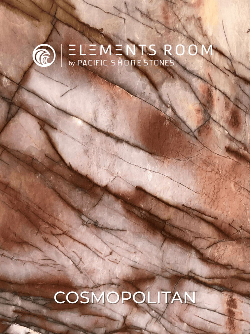 Let your space steal the spotlight with our Cosmopolitan quartzite — a true showstopper that turns everyday into extraordinary. Elevate your design and embrace timeless elegance.