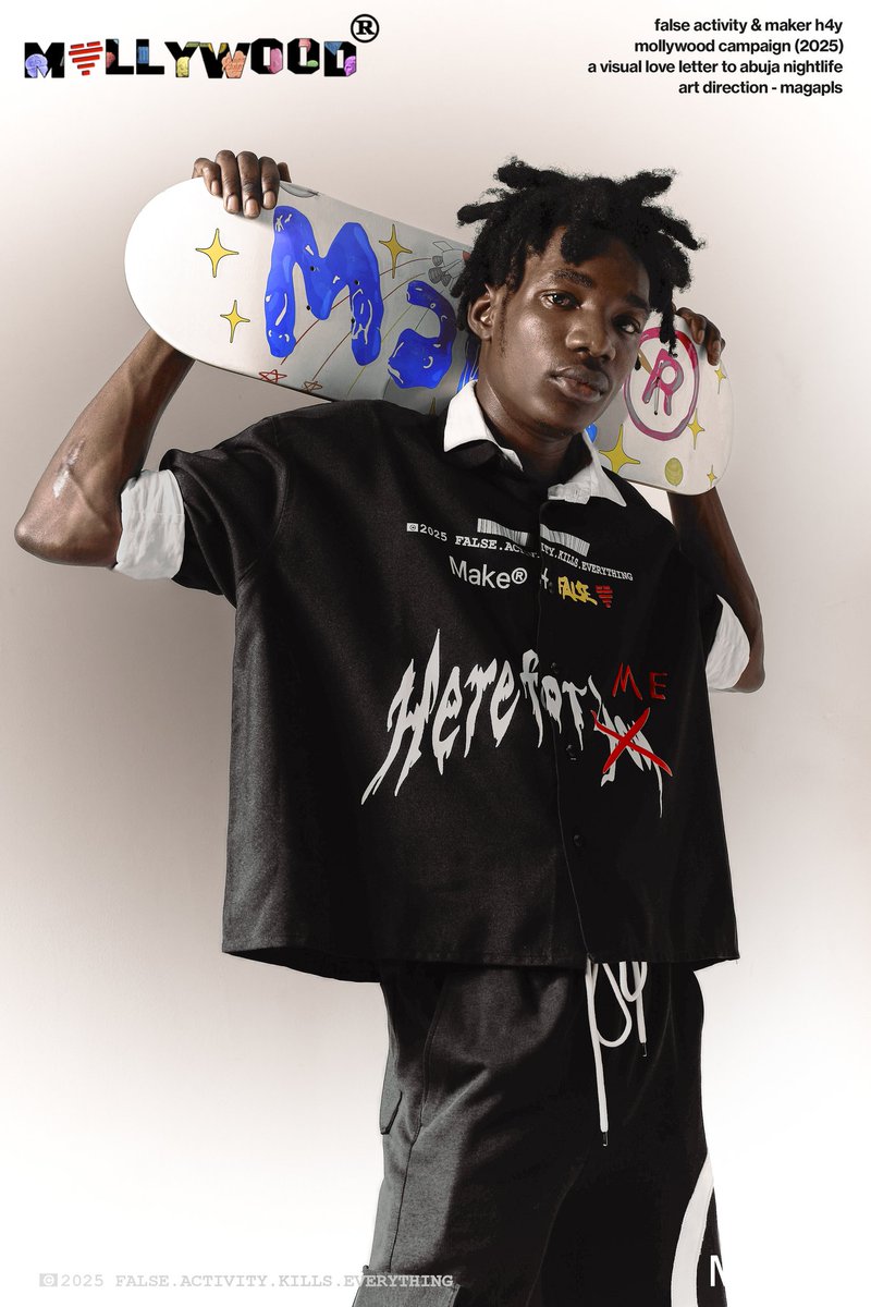 GrixMagazine's tweet image. MOLLYWOOD
A visual love letter to abuja nightlife 
A joint collection by @falseactivity &amp;amp; maker h4y