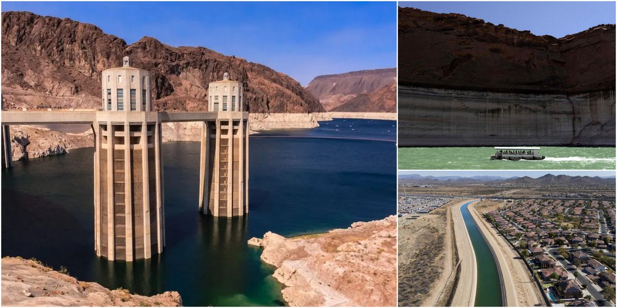 The dwindling Colorado River can't wait for states to cut water use, experts say

Near Las Vegas, Lake Mead, the nation’s largest reservoir, is now just 31% full.

Upstream from the Grand Canyon, Lake Powell, the country’s second-largest reservoir, is at 29% of capacity.