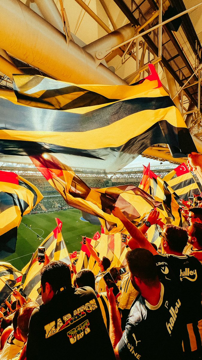 ŞAMPIYON FENERBAHÇEM NE ISTERSEN ISTE BENDEN ISTERSEN DONATALIM DÖRT BIR YANI BAYRAKLARLA ….