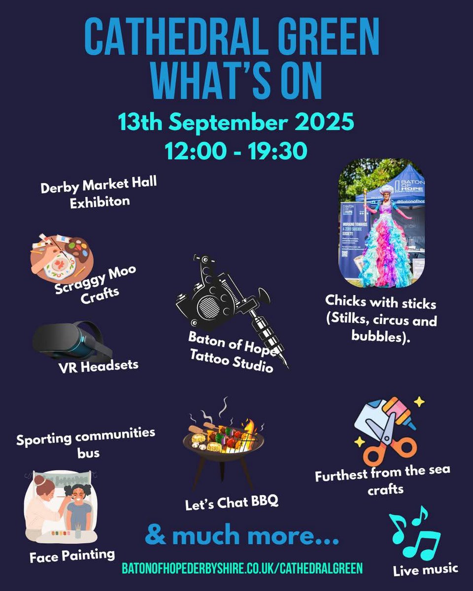 The <a href="/ChatClubCIC/">CHAT CLUB CIC</a> was proud to be supporting and be part of the Baton of Hope yesterday.

Thank you to everyone who made it a great success 💚💚💚