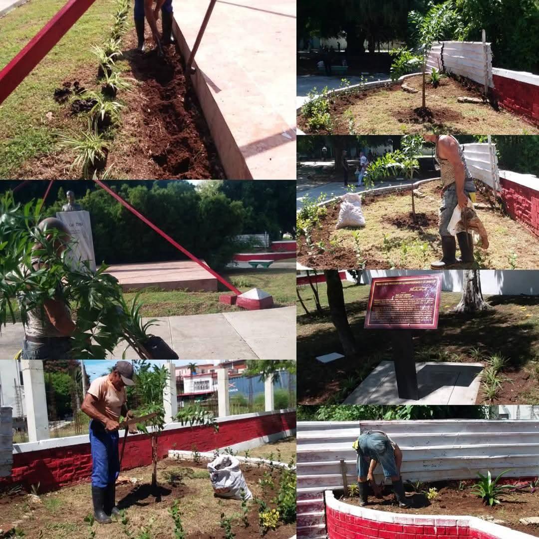 Se trabaja en la reanimación del Parque Ho Chi Min en #LaHabanaDeTodos
#LaHabanaViveEnMí