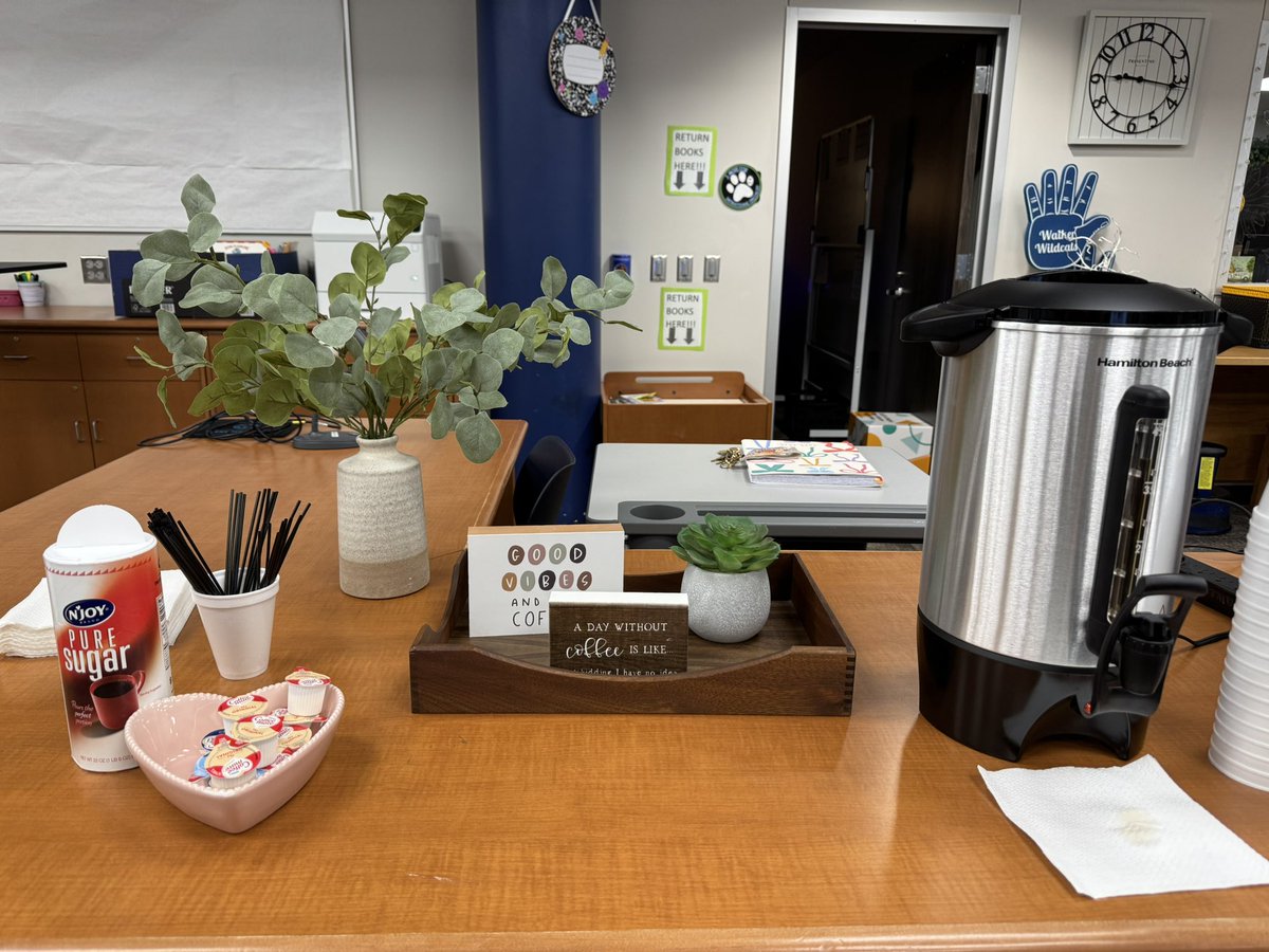 ☕️🤍Coffee with the Counselors <a href="/CFISDWalker/">Walker Elementary</a> Helpful techniques were shared to support students' mental and emotional well-being, particularly breathing exercises and insight into classroom or small group guidance 🧘‍♀️💨 #wearewalker #neverstopglowing 💙🐾