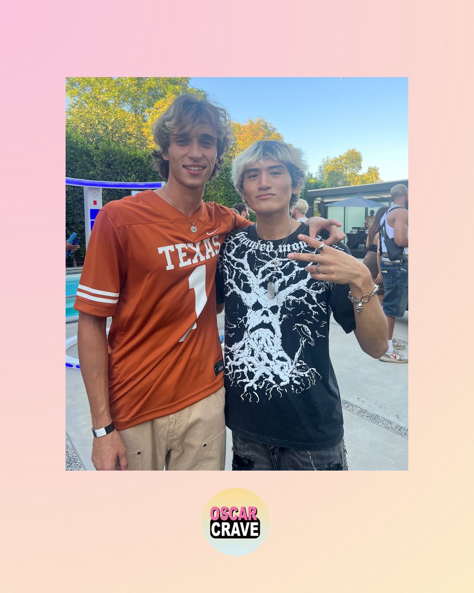 🚨 BOOTS ON THE GROUND: Oscar Crave correspondent Ben Verde was deployed to Josh Richards’ LA party yesterday to negotiate peace between the BFFs and Just Trish nations.