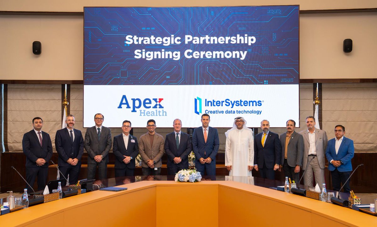 GulfTimes_QATAR's tweet photo. #Apex_Health Partners with #InterSystems to Advance Digital #Health Transformation Elevate #Patient_Care
https://t.co/jkWhGhJkqn https://t.co/9w8WS6nifS