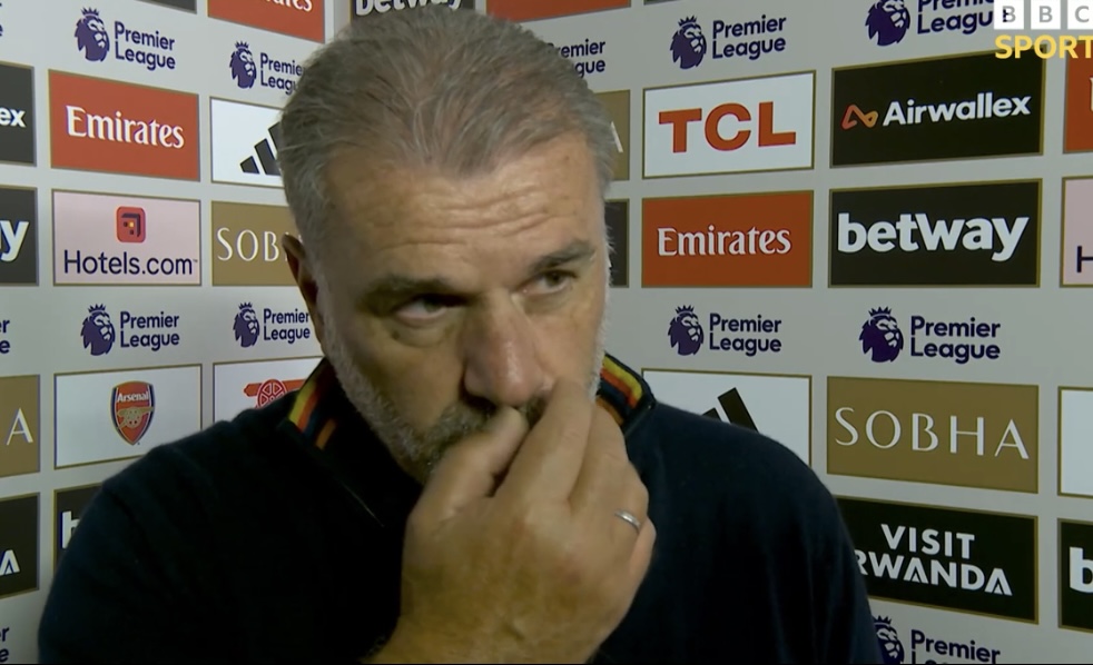 Following yesterday’s defeat against Arsenal, speaking to the BBC, Ange Postecoglou said: "Disappointed with the outcome. It's not nice losing any game. They're a very good side and pretty formidable at home. But even in that context, it's disappointing.

"The players gave