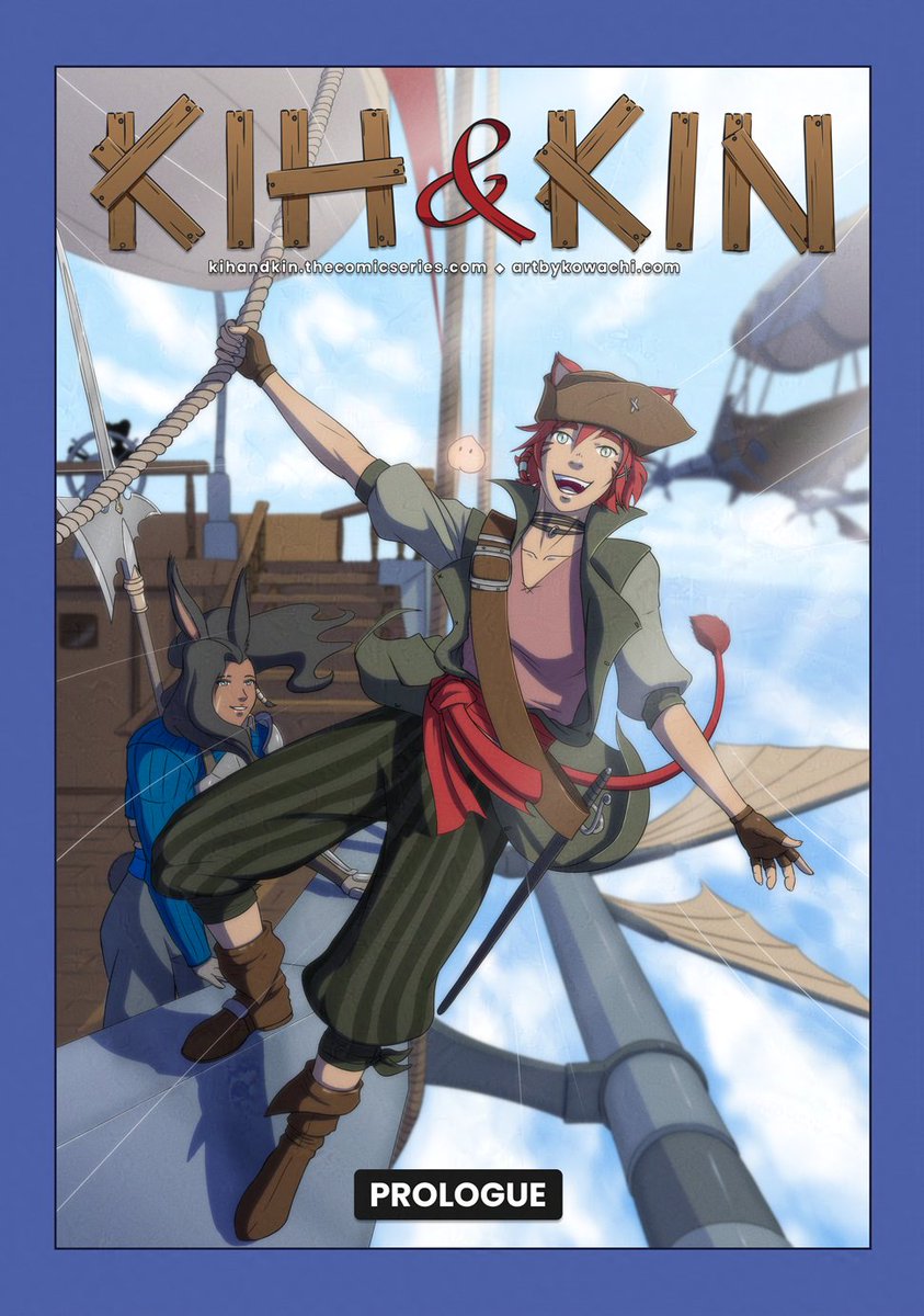artbyKowachi's tweet image. 🎉 ANNOUNCING: &quot;Kih &amp;amp; Kin&quot;, my new original webcomic! 🎉 [1/4]

#kihandkin