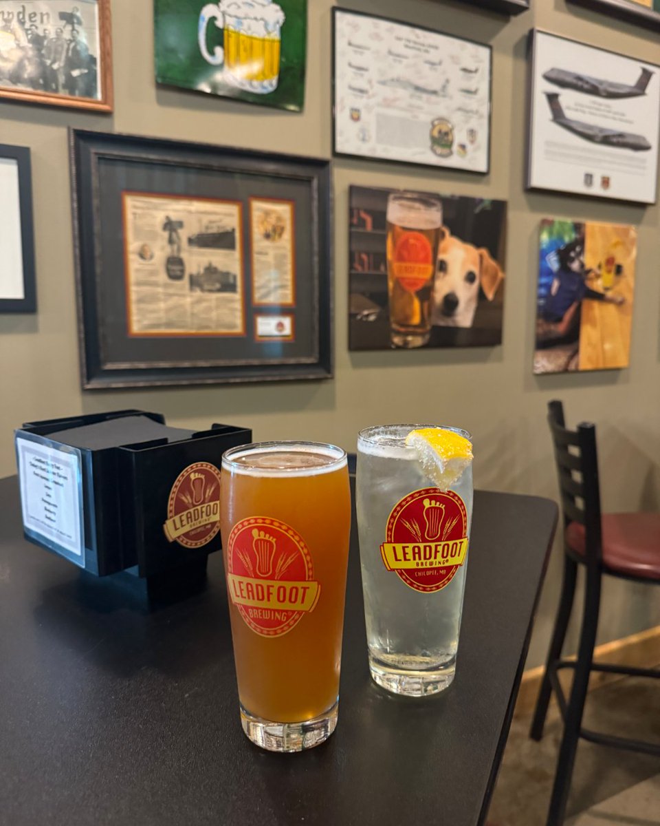 What are you drinkin' tonight  — seltzer or beer? (there's no wrong answer). 🍻 We're open until 6pm!