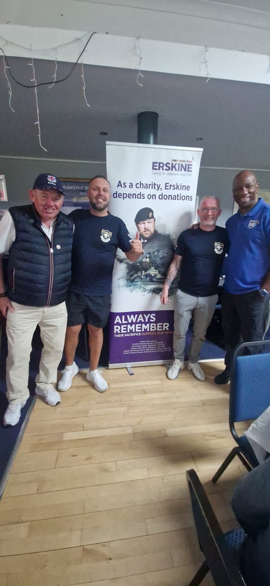 RSEA247's tweet photo. @marvellous_77 arrived to support the cause @ErskineCharity. #keepbeleiving https://t.co/X1Qhi5kd5A