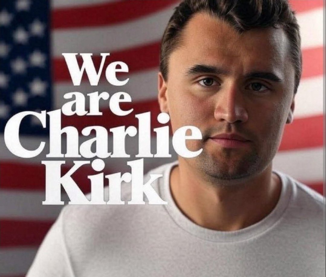 adoptionrockss's tweet photo. Everyone talking about why this feels so different. Our souls mourn.

Maybe, also, we feel the conviction of the holy spirit.  We sat on the sidelines quiet and afraid while he risked and ultimately gave his life. May we never again. We are Charlie Kirk @charliekirk11 https://t.co/gjjXYQPIcg