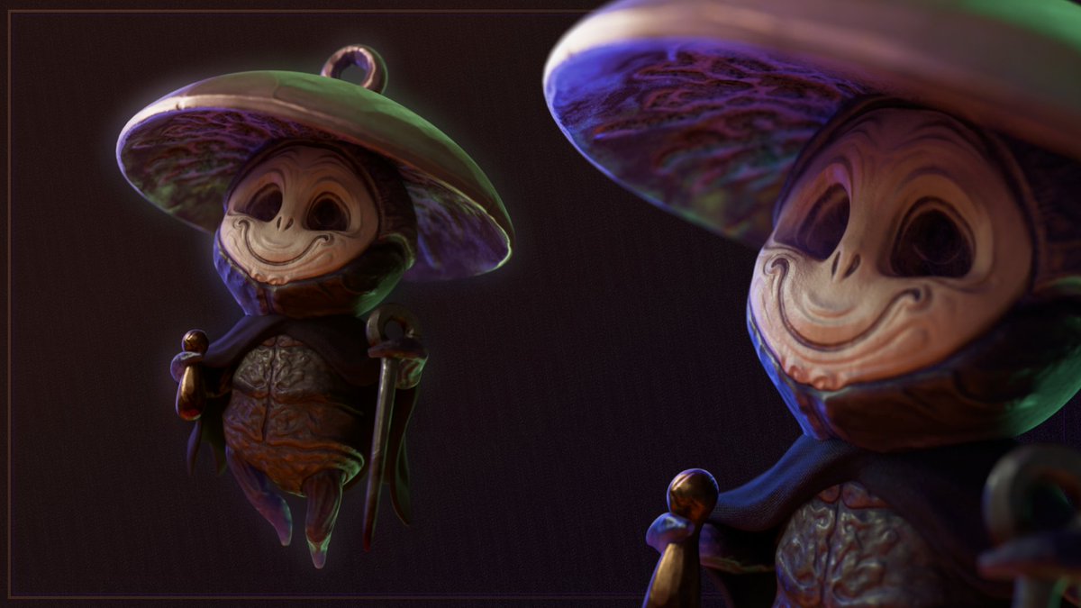 A small fan project for the weekend👀 
#Silksong #Sherma #3d #blender #zbrush