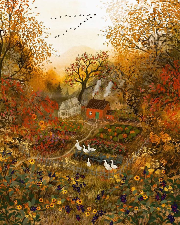 autumn 🍂🧣🥧🌧️☕