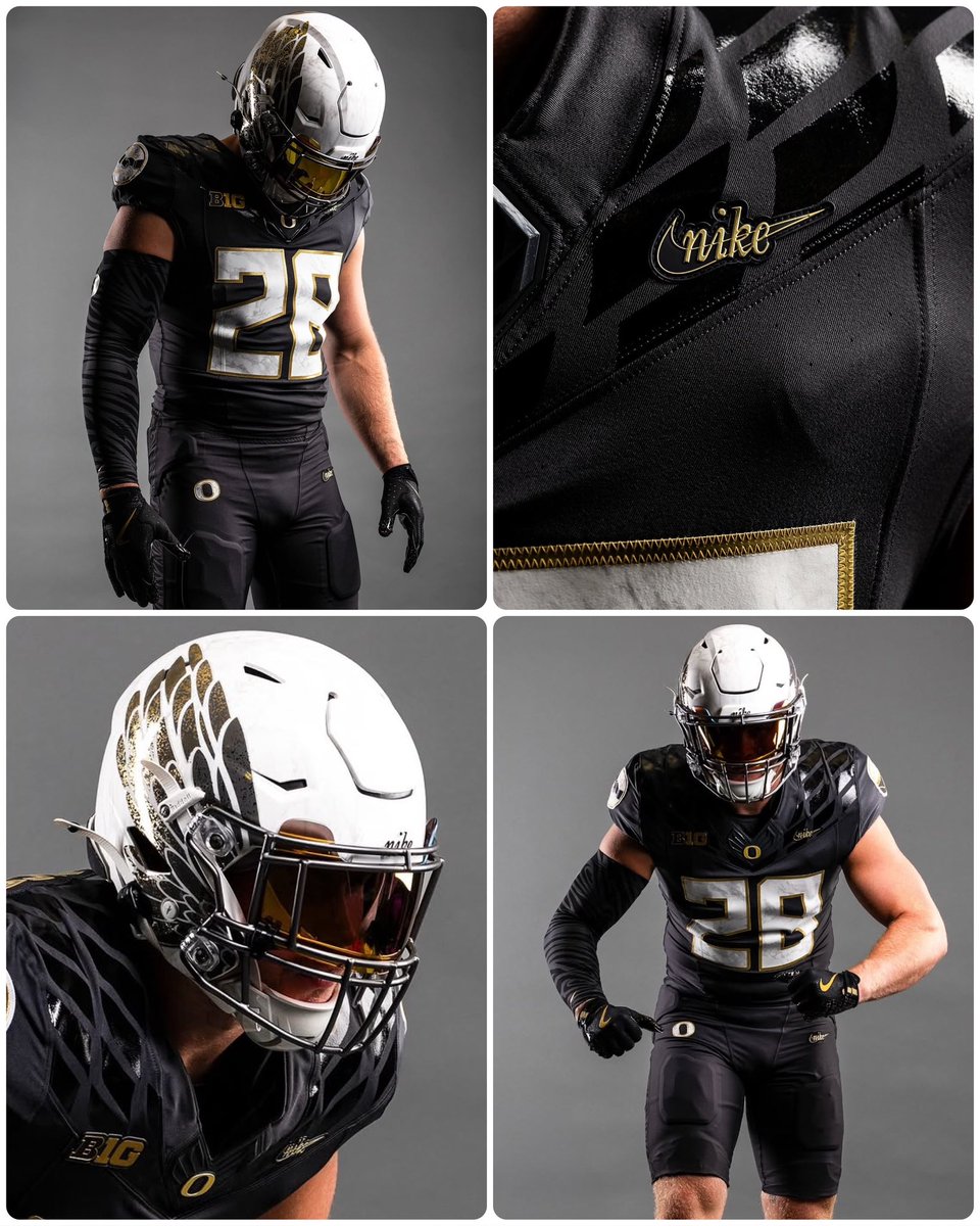 fashion_nfl's tweet photo. Oregon "Shoe Duck" uniform has arrived.

Honoring the program's relationship with Phil Knight and Nike. https://t.co/yWQsgQBxzR