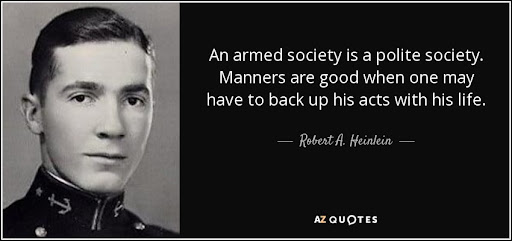 AlexiusGodfrey's tweet photo. @elonmusk History gives us lessons on what ur looking for:
An armed society is a politel society ... [especially if you legalize dueling again]. https://t.co/BXyhG2mVIH