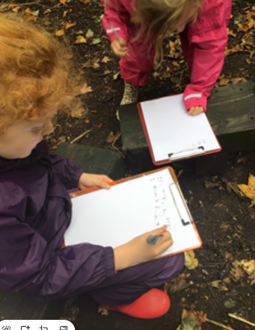 PLIAcademy's tweet photo. The excitement was palpable in Year 2 Forest School! Using oak galls, vinegar, and rusty nails we brewed our own ink. Then, we made feather quills which we used to write poems. Did you know, iron gall ink was used to write the Magna Carta. A true mix of science, history, and art! https://t.co/bqYEx4dFFZ