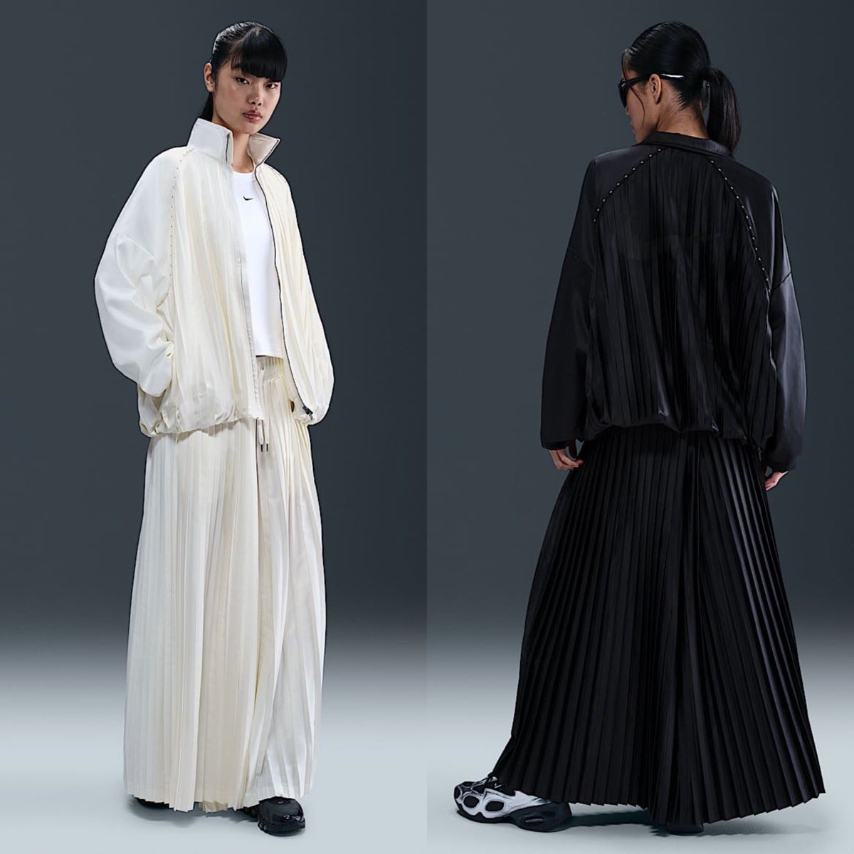 Nike Sportswear Collection Wmns Pleated TRACK Jacket & Pants が