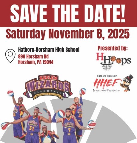 Save the Date Horsham Township! 

The Wizards are returning on 11/8/25 for another night of family fun &amp; basketball! 

Presented by the HHoops and HHEF - keep an eye out for more information: instagram.com/p/DOay18zEeKR/