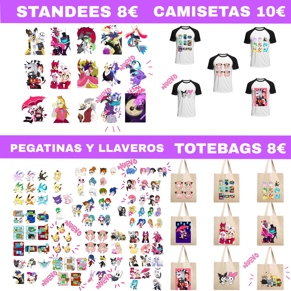 niimikyu's tweet photo. ✨Japan Weekend Madrid ✨
Catálogo y reservas abiertas :)
Pabellón 3 Stand no comercial 101
#jwmapa #jwmadrid #japanweekendMadrid https://t.co/IbKszelWxi