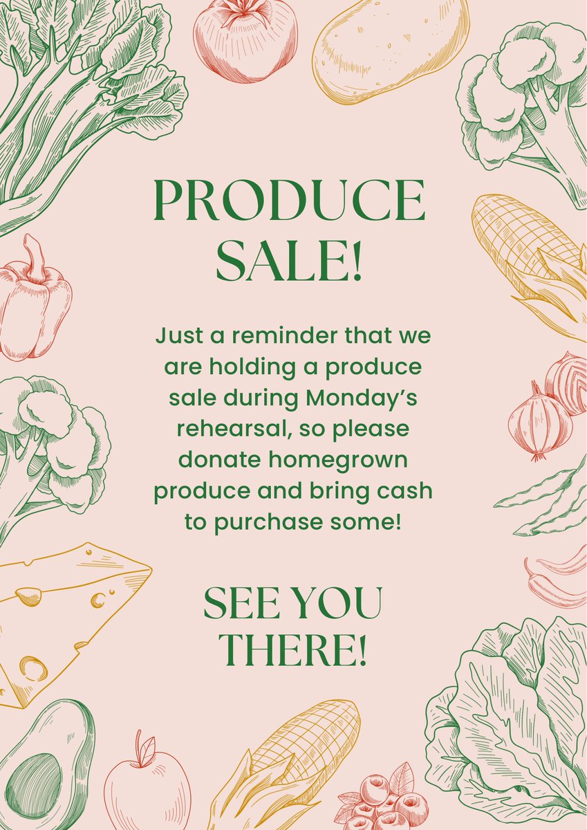 WandKCS's tweet photo. Produce sale tomorrow! 🍎 https://t.co/3Xzzbg4JP3