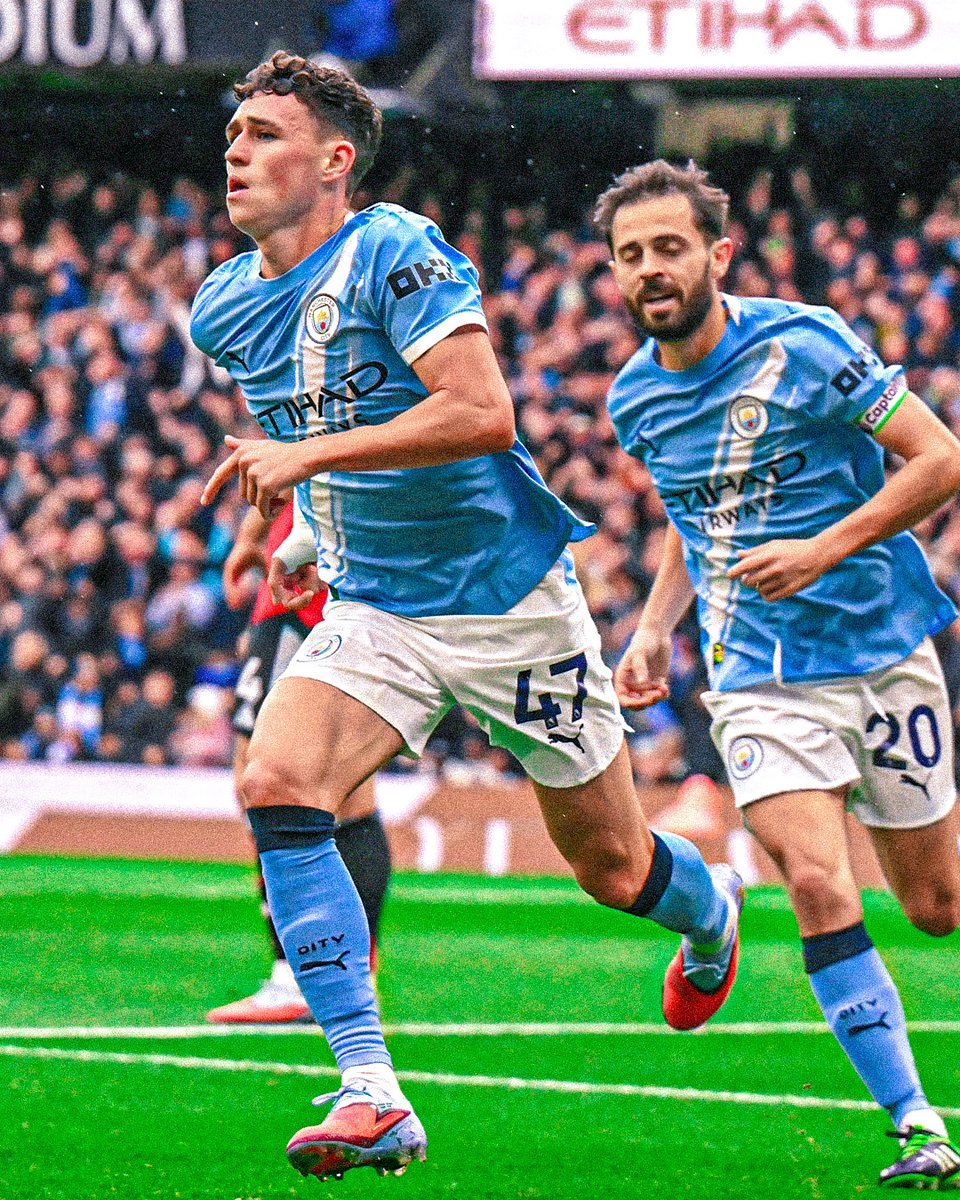 SkySportsPL's tweet image. "Phil Foden was born for derby day!" 🗣️