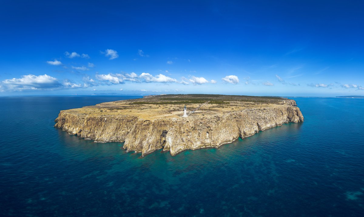 TurismeBalears's tweet photo. Al final de una carretera estrecha y recta, aparece uno de los paisajes más sobrecogedores de la isla de #Formentera: el faro de Cap de Barbaria. 💡
📆 Se construyó en 1971 y sigue funcionando como señal marítima.
#islasbaleares #illesbalears #capdebarbaria #visitformentera https://t.co/YnTvF7NctF