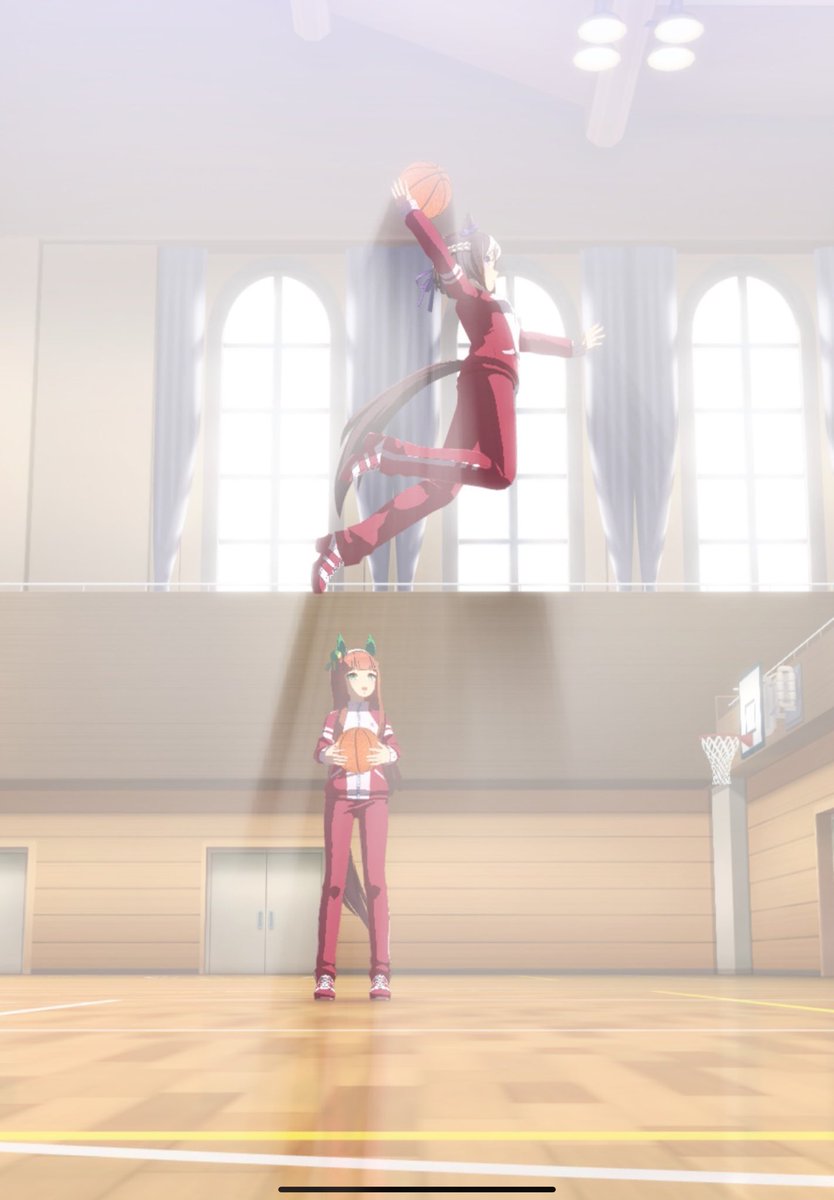 Before I sleep I want to show you this shot because I think its so funny. She wants to impress suzuka so bad