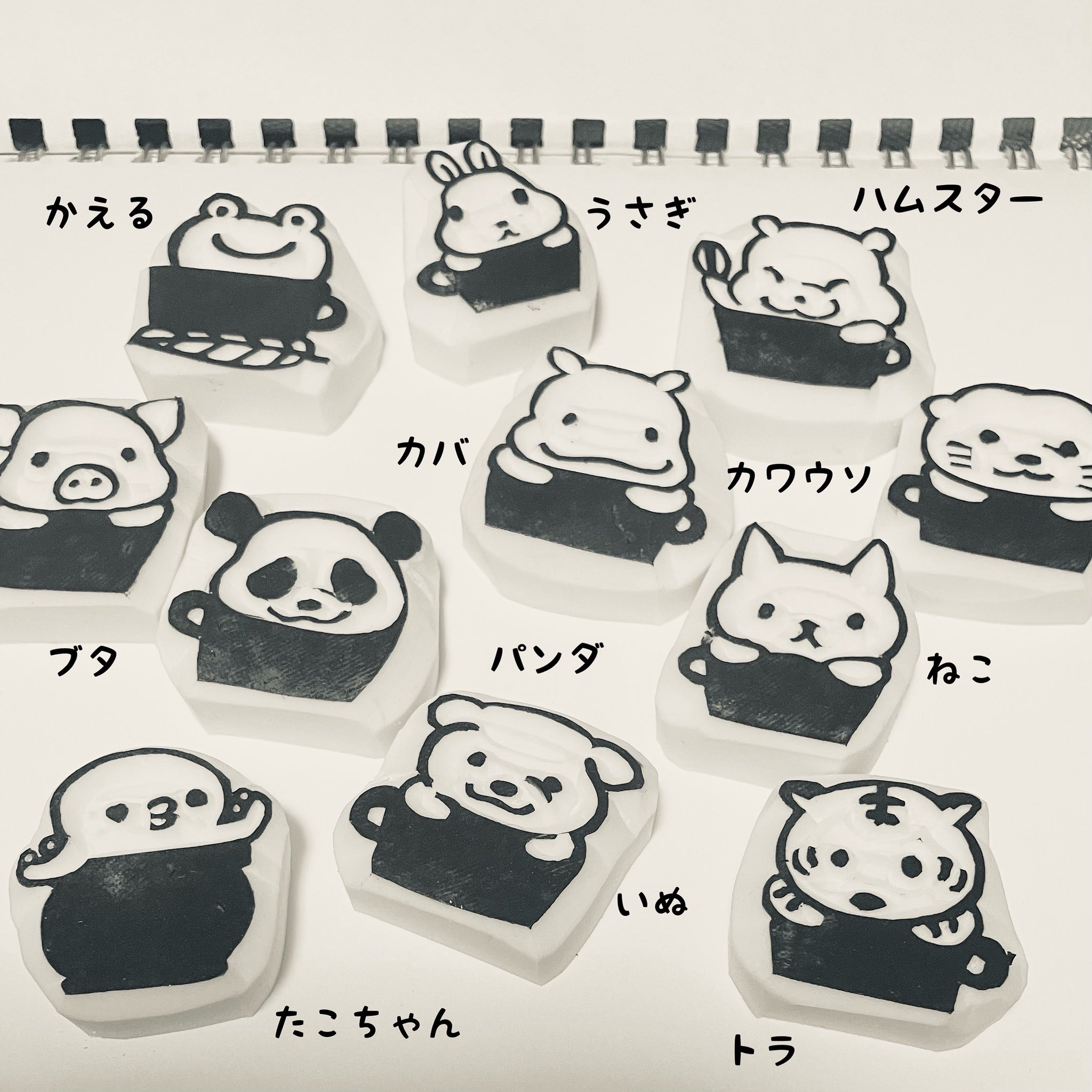 お名前スタンプ・お名前はんこは【おなまえ～る】 ⚫フルコロコロ