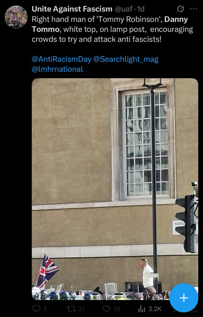 Yesterday was one of the most beautiful day this country has ever seen, unity, pride, love for England. 🏴󠁧󠁢󠁥󠁮󠁧󠁿🇬🇧

But I also witnessed the dark and dangerous side of how the establishment and their media allies operate.

I was made aware that patriots were being hit for no reason.