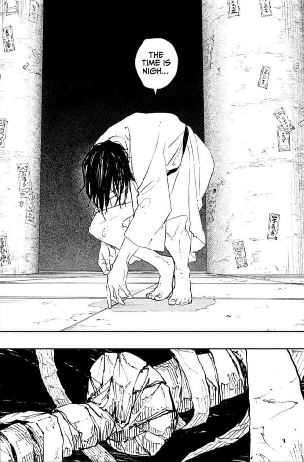 ShadzMangaOnly's tweet photo. I have a really bad feeling that this is actually a double bluff and that Hakuri might actually be their planned means of escape/breaking out the Sword Master...
#Kagurabachi #Kagurabachi94 https://t.co/Zm3gvG7e6r