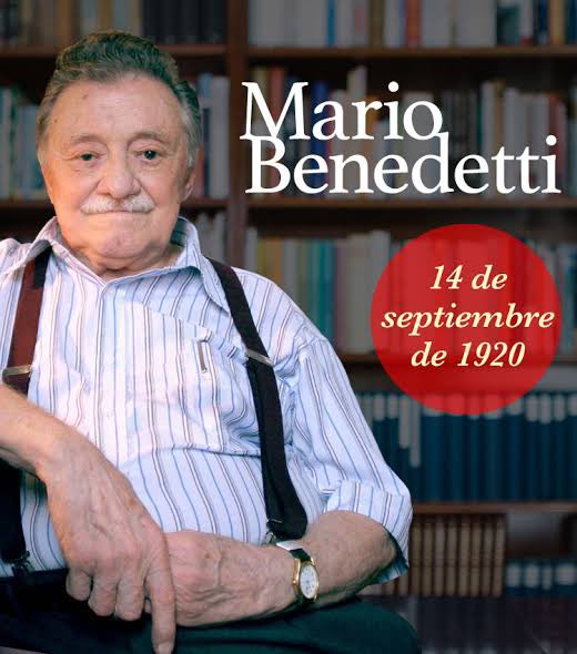 “Tengo miedo de verte, necesidad de verte… estoy jodido y radiante”  
Así nos enseñó Benedetti a amar:  
con contradicción, con urgencia, con verdad.  
#CubaEsCultura