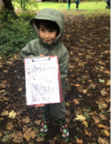 PLIAcademy's tweet photo. The excitement was palpable in Year 2 Forest School! Using oak galls, vinegar, and rusty nails we brewed our own ink. Then, we made feather quills which we used to write poems. Did you know, iron gall ink was used to write the Magna Carta. A true mix of science, history, and art! https://t.co/bqYEx4dFFZ