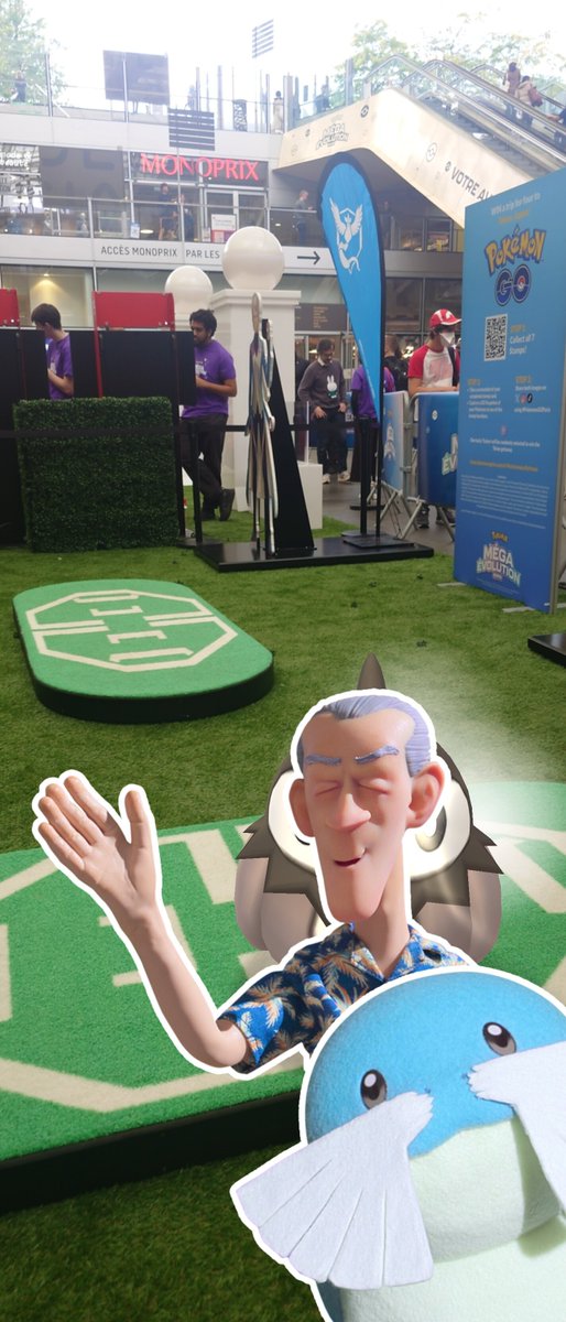 DucdoLy's tweet photo. #PokemonGOParis Merci pour cet évent ! @PokemonGoApp https://t.co/nwyAgJZx6r
