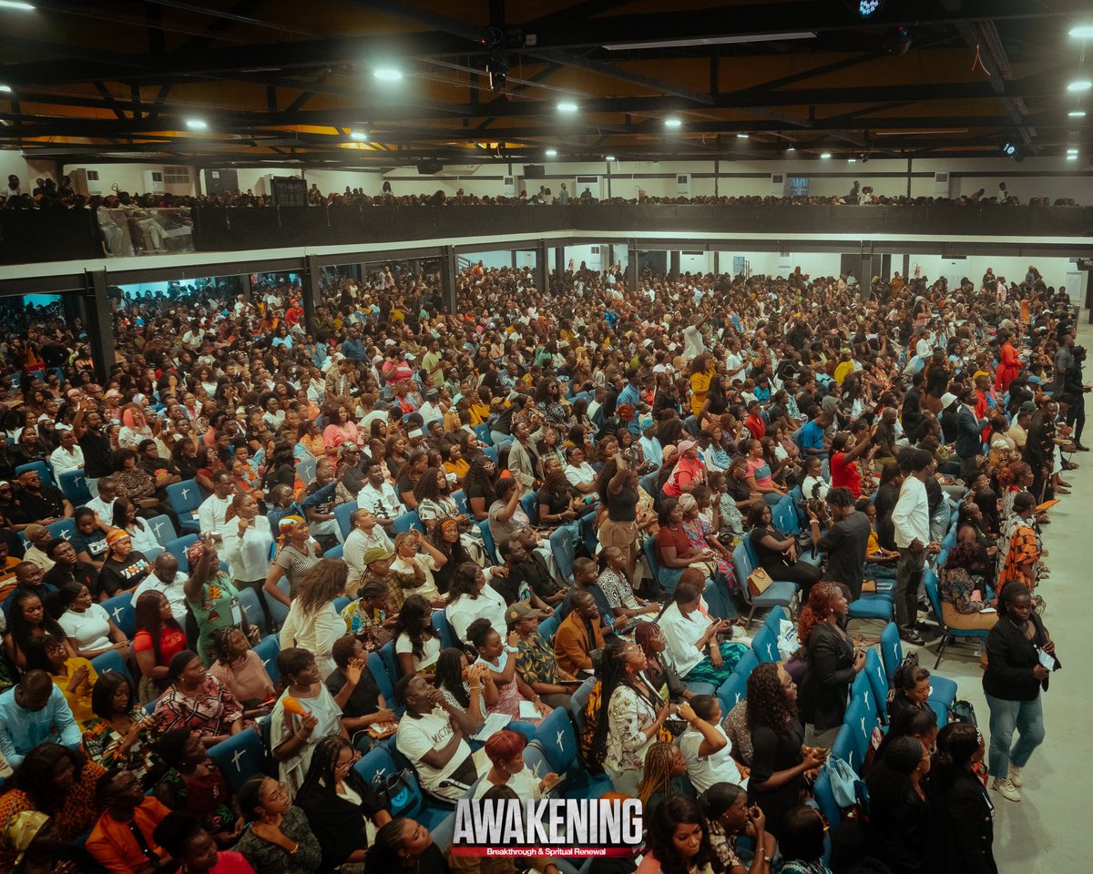 pastorbolaji's tweet photo. AWAKENING 2025 🔥🔥 the world has awakened,  just one centre, with other churches streaming !
THIS CAN ONLY BE GOD 🙏🏼🔥🔥🔥🔥

Grace Grace Grace this is our story

#awakening2025 #awakening #harvestersinternational https://t.co/hAzufq65Hr