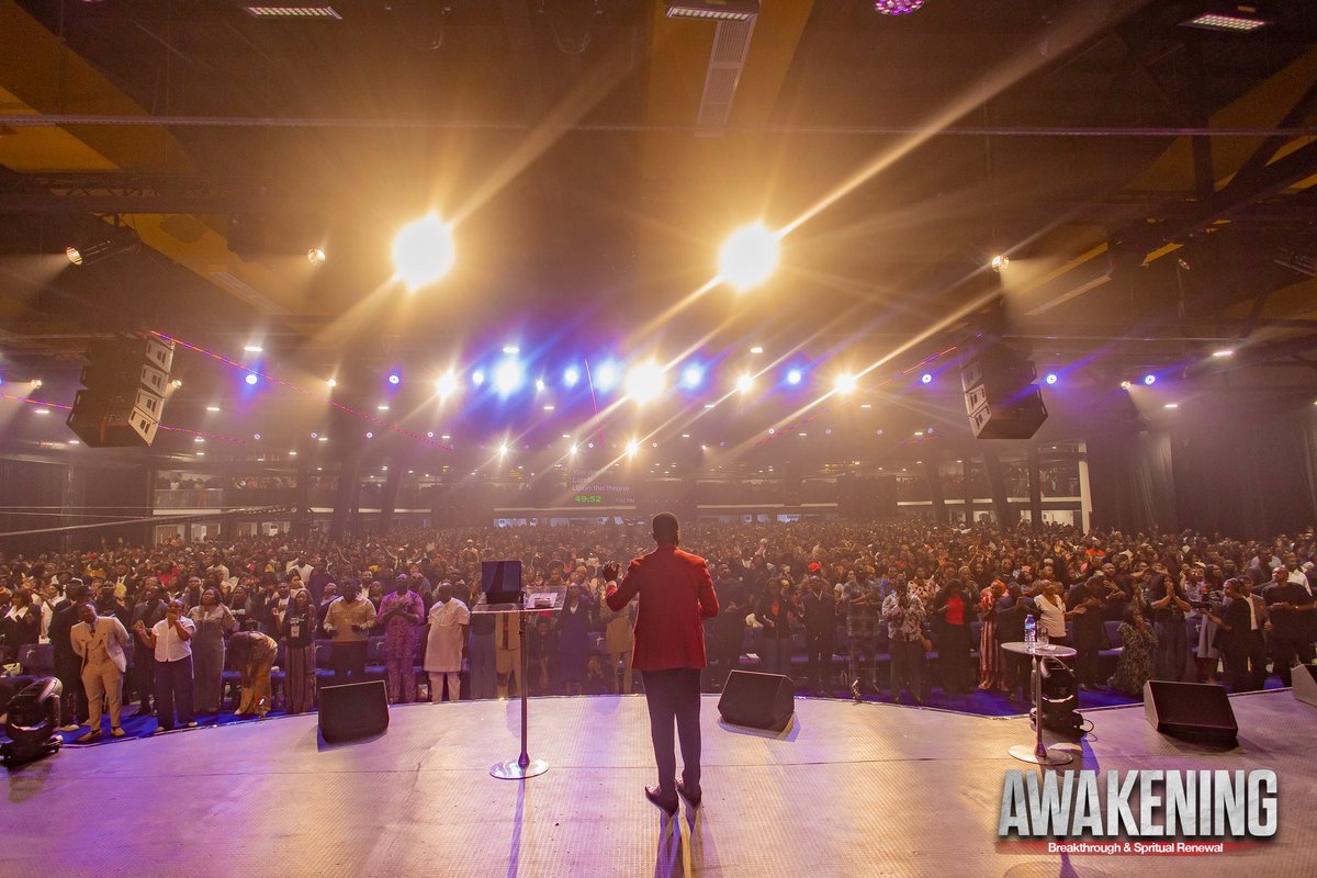 pastorbolaji's tweet photo. AWAKENING 2025 🔥🔥 the world has awakened,  just one centre, with other churches streaming !
THIS CAN ONLY BE GOD 🙏🏼🔥🔥🔥🔥

Grace Grace Grace this is our story

#awakening2025 #awakening #harvestersinternational https://t.co/hAzufq65Hr