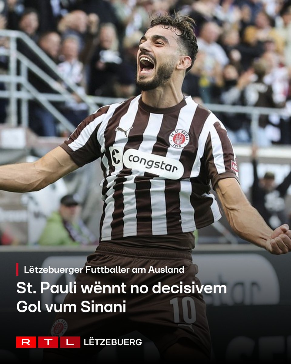 RTLlu's tweet photo. Duerch de Gol vum Danel Sinani huet St. Pauli géint Augsburg gewonnen. Bei den Augsburger huet den Aiman Dardari säi Bundesliga-Debut gefeiert. #Bundesliga #Futtball #Sinani #Dardari https://t.co/7K5HEmPdqM https://t.co/uYX3dt1Mfo