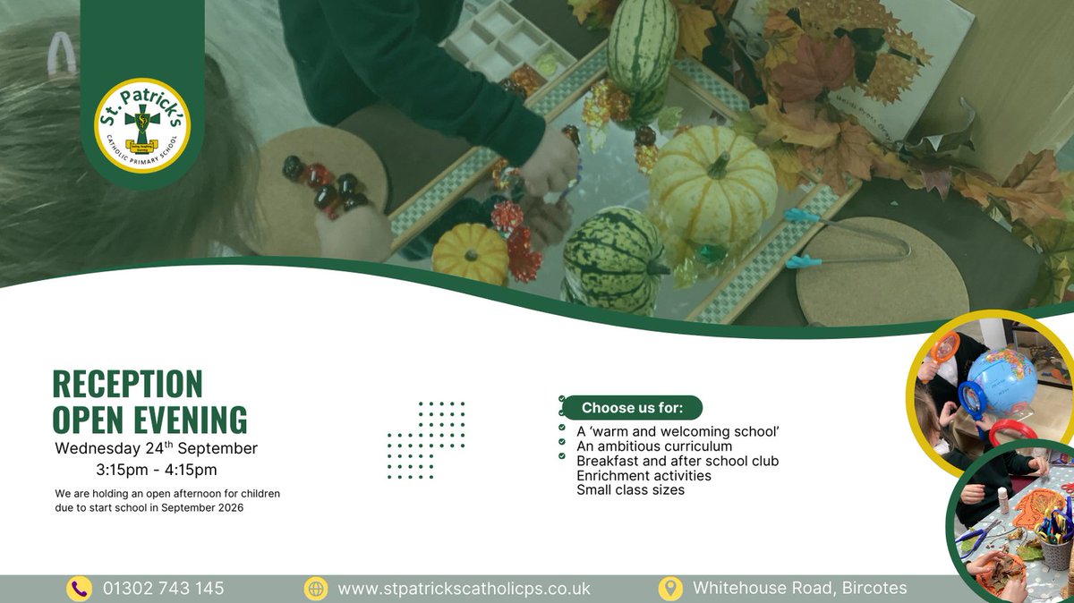 St Patrick's Catholic Primary School - Bircotes tweet media