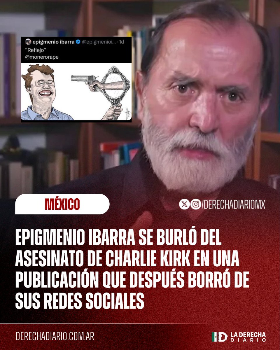 Baia, baia…

Epigoebbelsito también entró en pánico y borró su tuit.

Se siente heredero del Che Guevara, pero no quiere arriesgar sus viajes de shopping a Estados Unidos.

Otro de Morena que se arrodilla penitente ante el subsecretario quitavisas.

¿Por qué no me extraña?
