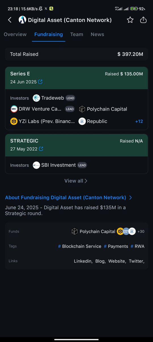 Canton Network — the blockchain for enterprises.
🔒 Privacy
🌍 Interoperability
🚀 Backed by global giants (Goldman Sachs, Microsoft, Deloitte)

The future of enterprise blockchain.
#CantonThreads #Blockchain