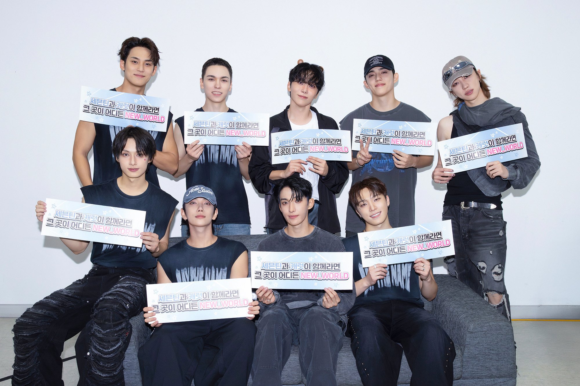 SEVENTEEN セブチ NEW_ 仁川 caratzone スローガン